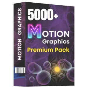 Transform Your Videos: 5000+ Dynamic Motion Graphics Bundle
