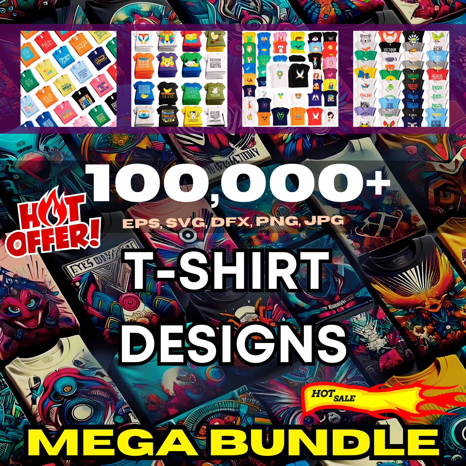 100,000+ T-Shirt Designs: Elevate Your Printing Business Today! - Image 4
