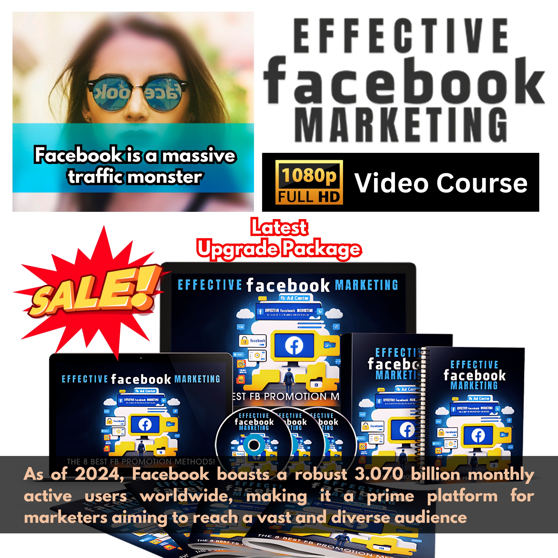 Effective Facebook Marketing - Upgrade Package (Video Course)