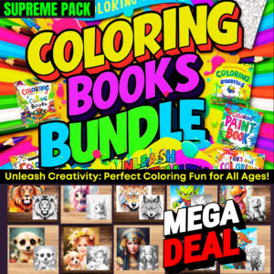 Coloring Books: Perfect for Kids and Adults Alike!