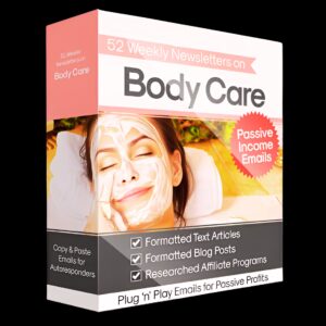 52 Weekly Newsletters On Body Care
