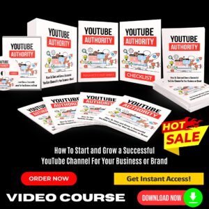 YouTube Authority Upgrade Package (Video Course)