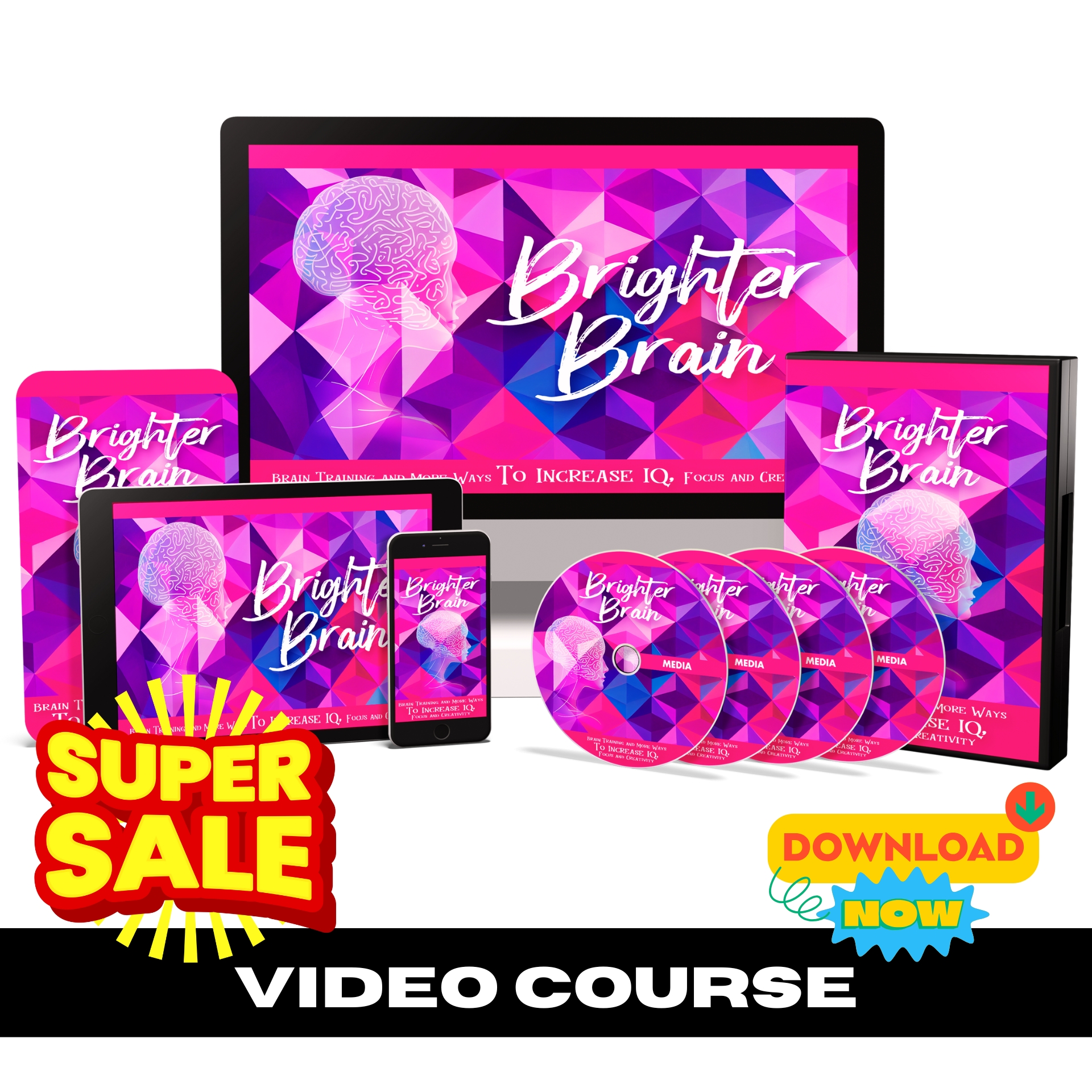 Brighter Brain Upgrade Package (Video Course)
